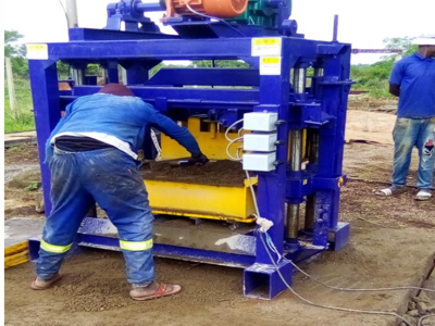 Hfb520m Ручная Машина Для Производства Кирпича Из Сжатого Цементного Блока